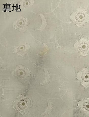 平和屋着物＊夏物 長襦袢 レース 花唐草文 綿 逸品 AABB0481st