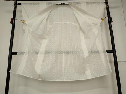 平和屋着物＊夏物 長襦袢 レース 花唐草文 綿 逸品 AABB0481st