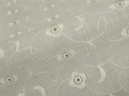 平和屋着物＊夏物 長襦袢 レース 花唐草文 綿 逸品 AABB0481st