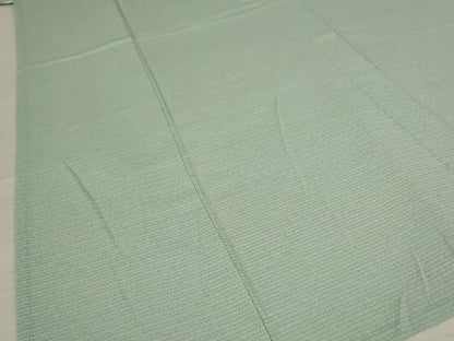 平和屋着物＊夏物 色無地 絽縮緬 薄青色 正絹 逸品 AABB0484st