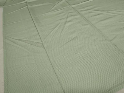 平和屋着物＊夏物 色無地 絽 山葵色 正絹 逸品 AABB0487st