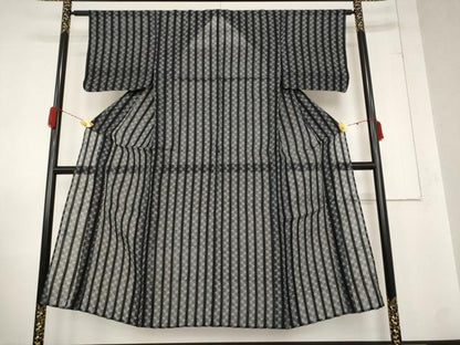 平和屋着物＊夏物 上布 間道 麻 逸品 AABB0507st