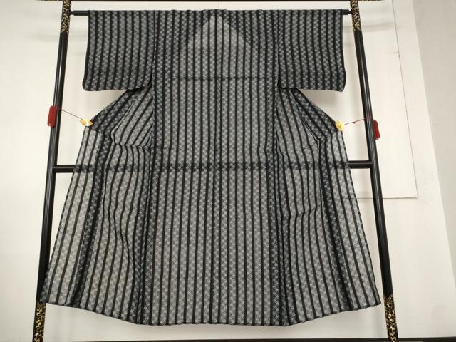 平和屋着物＊夏物 上布 間道 麻 逸品 AABB0507st