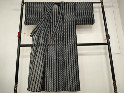 平和屋着物＊夏物 上布 間道 麻 逸品 AABB0507st