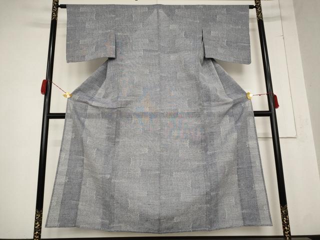 平和屋着物＊夏物 紗紬 霞文 正絹 逸品 未使用 AABB0540st