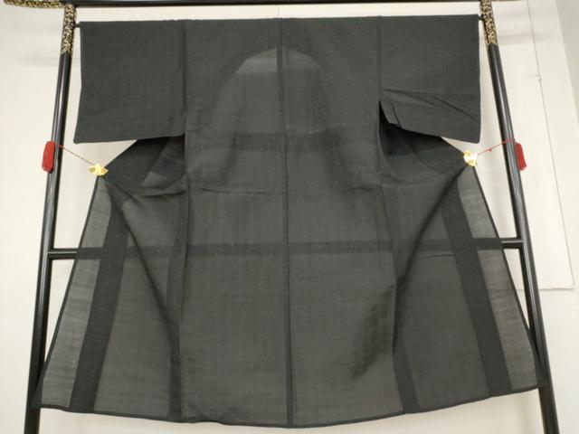 平和屋着物＊夏物 男性 紗紬 霞文 正絹 逸品 AABB0567st