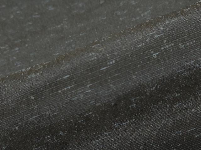 平和屋着物＊夏物 男性 紬 墨色 正絹 逸品 AABB0568st