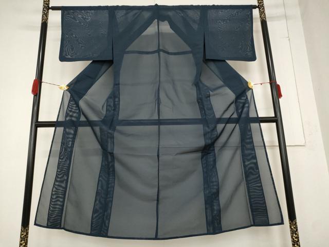 平和屋着物＊夏物 色無地 絽 褐返色 正絹 逸品 AABB0576st
