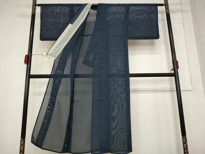 平和屋着物＊夏物 色無地 絽 褐返色 正絹 逸品 AABB0576st