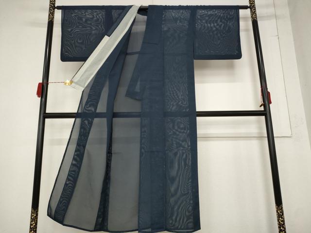 平和屋着物＊夏物 色無地 絽 褐返色 正絹 逸品 AABB0576st