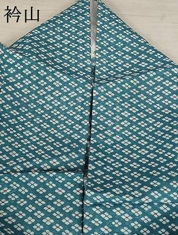平和屋着物＊夏物 小紋 絽 花菱尽くし 洗える着物 AABB0591st