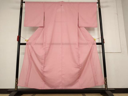 平和屋着物＊夏物 小紋 絽 霞文 洗える着物 AABB0596st