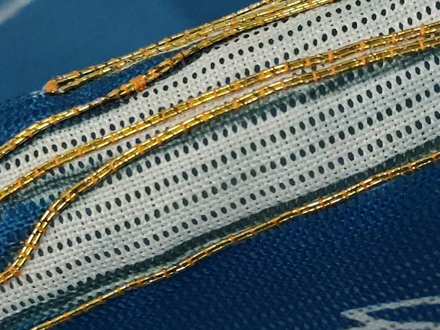平和屋着物＊夏物　訪問着　絽　駒刺繍　飛鶴文　金糸　洗える着物　AABB0625st 平和屋着物＊夏物 訪問着 絽 駒刺繍 飛鶴文 金糸 洗える着物