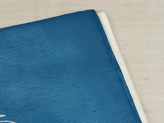 平和屋着物＊夏物　訪問着　絽　駒刺繍　飛鶴文　金糸　洗える着物　AABB0625st