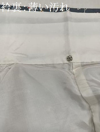 平和屋着物■上質な小紋　紬地　器物文　正絹　逸品　AABB0903uw