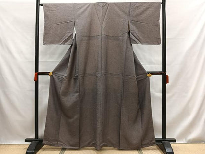 平和屋着物●江戸小紋 七福神 正絹 逸品 AABB0907uw