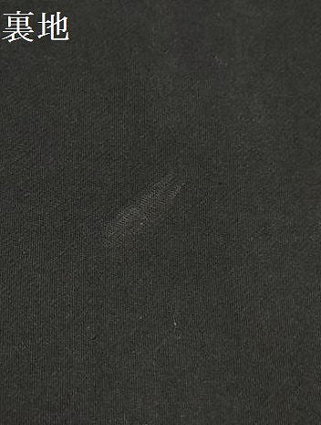 平和屋着物▼六通柄袋帯　孔雀花文　黒地　金糸　正絹　逸品　AABB0976wj