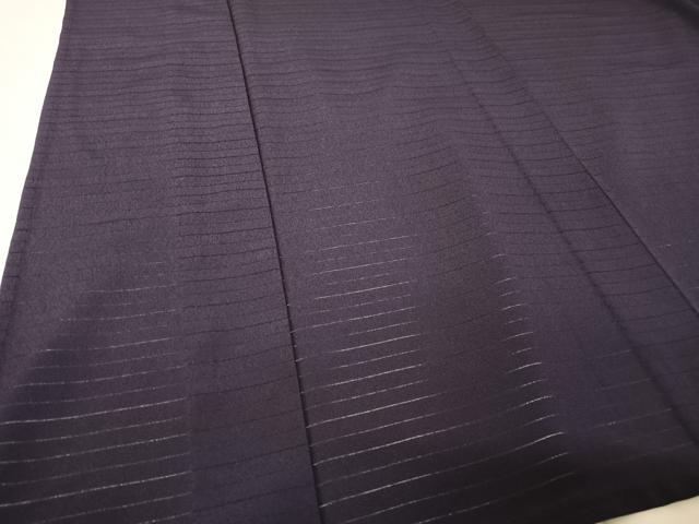 平和屋着物＊夏物 洗える最高級着物 ＜英＞はなぶさ謹製 色無地 絽縮緬 葡萄染色 たとう紙付き 洗える着物 AABB1309np
