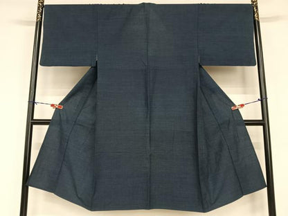 平和屋着物▽男性 綿薩摩 木綿 単衣 逸品 AABB1349np
