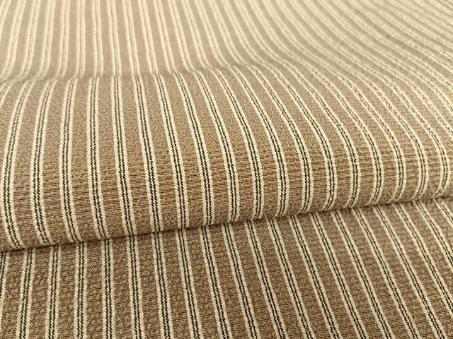 平和屋着物▽本塩沢 単衣 縞 大丸織物 証紙付き 正絹 逸品 AABB1354np