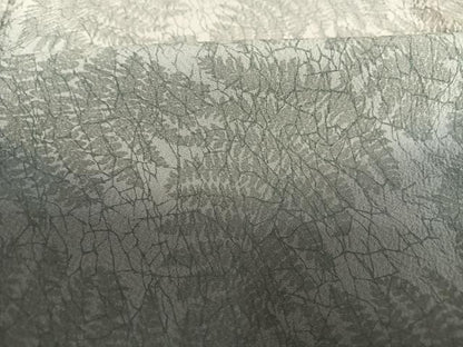 平和屋着物▽田中義雄 訪問着 単衣 石板染 シダ 暈し染め 正絹 逸品 AABB1355np