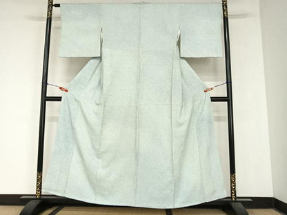 平和屋着物●大変加工の良い総絞り小紋 やまと誂製 正絹 逸品 AABB1362np