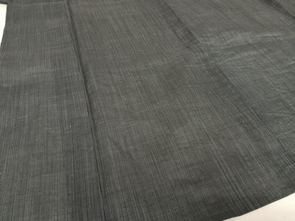 平和屋着物＊石川県指定無形文化財　能登上布　本麻手織上布　男性　麻　逸品　AABB1367np