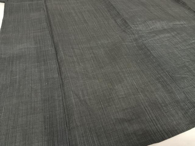 平和屋着物＊石川県指定無形文化財　能登上布　本麻手織上布　男性　麻　逸品　AABB1367np