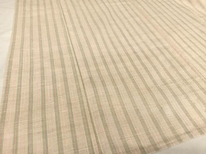 平和屋着物▽紅花紬 米沢 新田英行 新田間道 単衣 太子間道 証紙付き 正絹 逸品 AABB1376np