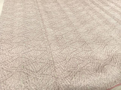 平和屋着物●名門 藤娘きぬたや・杢目絞り 小紋 正絹 逸品 AABB1385np
