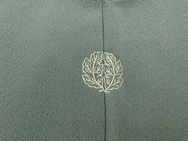 平和屋着物▽訪問着 単衣 刺繍 花鳥文 暈し染め 金彩 金銀糸 正絹 逸品 AABB1418jh
