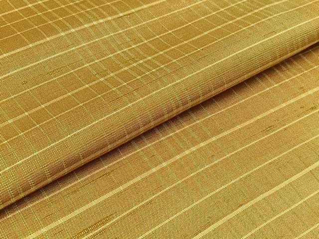 平和屋着物▽上質な紬 単衣 格子 正絹 逸品 AABB1422jh