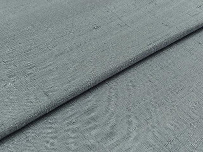 平和屋着物▽上質な紬 単衣 藤鼠色 正絹 逸品 AABB1427jh