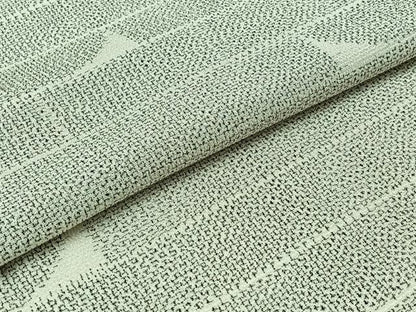 平和屋着物▽本塩沢 単衣 横段文 正絹 逸品 AABB1433jh