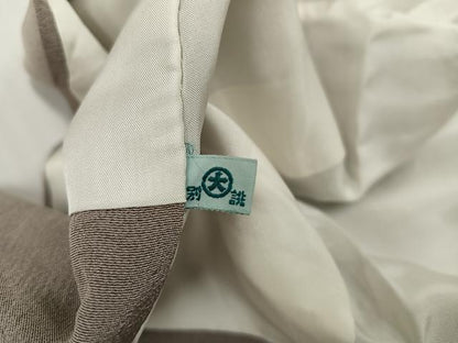 平和屋着物●上質な色無地　梅染色　大丸扱い　正絹　逸品　AABB1441ph