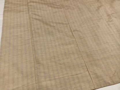 平和屋着物●上質な紬　間道　正絹　逸品　AABB1459ph