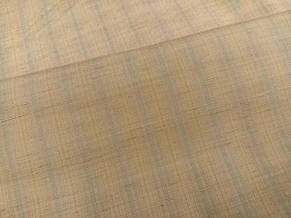 平和屋着物●上質な紬　間道　正絹　逸品　AABB1459ph