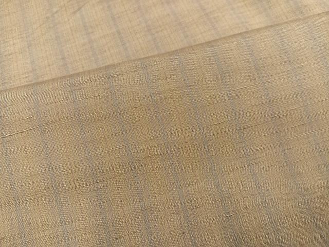 平和屋着物●上質な紬　間道　正絹　逸品　AABB1459ph