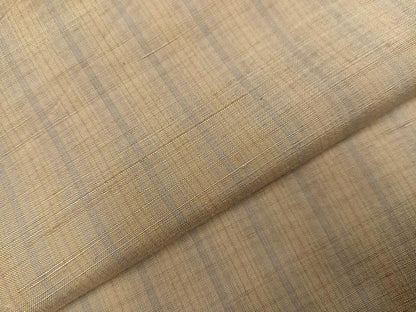 平和屋着物●上質な紬　間道　正絹　逸品　AABB1459ph