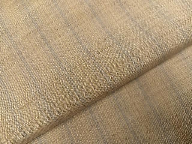 平和屋着物●上質な紬　間道　正絹　逸品　AABB1459ph