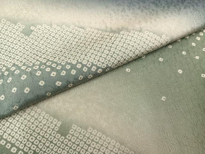 平和屋着物●訪問着　雪輪文　暈し染め　正絹　逸品　AABB1468ph