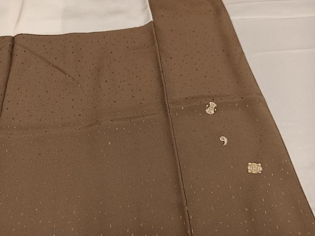 平和屋着物●訪問着　雪輪宝尽くし　暈し染め　金彩　正絹　逸品　AABB1476ph