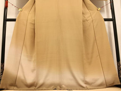 平和屋着物●色留訪問着　霞文　暈し染め　正絹　逸品　AABB1479ph
