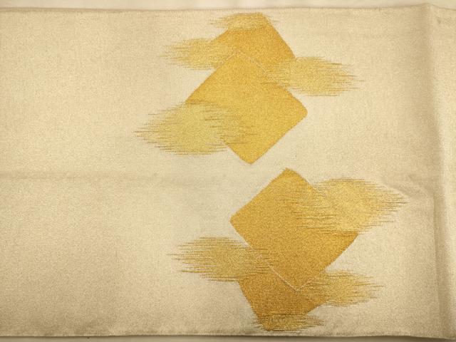平和屋着物◎綴れ 太鼓柄袋帯 箔散らし 金銀糸 正絹 逸品 AABB1525dt