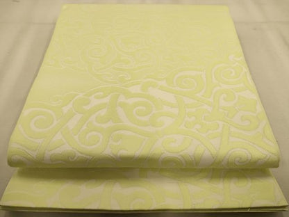 平和屋着物◎六通柄袋帯 蔦の葉文 正絹 逸品 AABB1534dt
