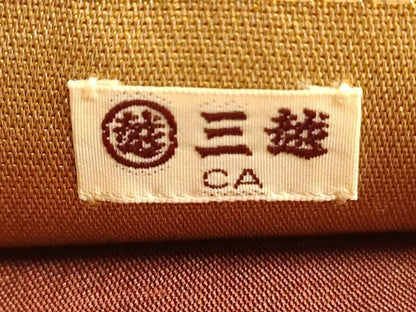 平和屋着物◎六通柄袋帯 草花文 金糸 三越扱い 正絹 逸品 AABB1537dt