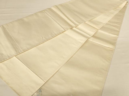 平和屋着物◎西陣 太鼓柄袋帯 唐織 草花文 正絹 逸品 AABB1614dt