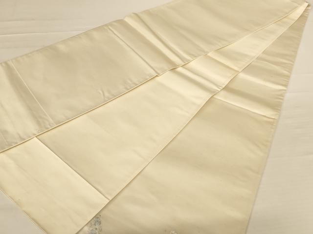 平和屋着物◎西陣 太鼓柄袋帯 唐織 草花文 正絹 逸品 AABB1614dt