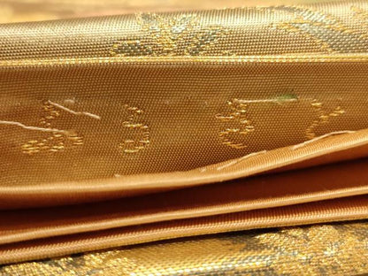 平和屋着物◎六通柄袋帯 ふるさと 金糸 引箔 正絹 逸品 AABB1645dt