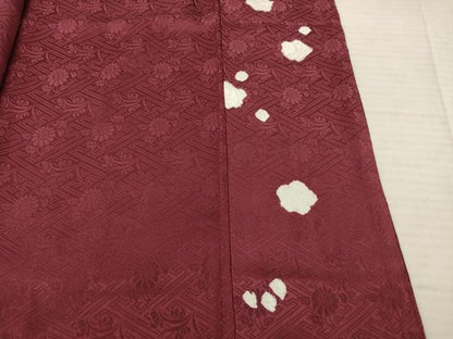 平和屋着物●訪問着　絞り　刺繍　エ霞花文　金彩　正絹　逸品　AABB2026ck